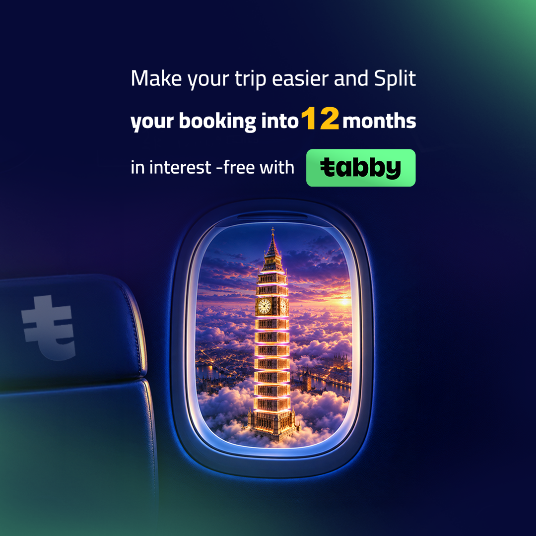 Up to SAR 50K,Pay in 12 with Tabby